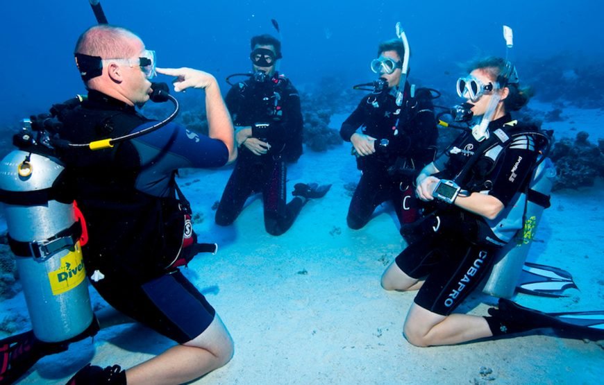 Open Water PADI Diving Course with license fees – Hurghada
