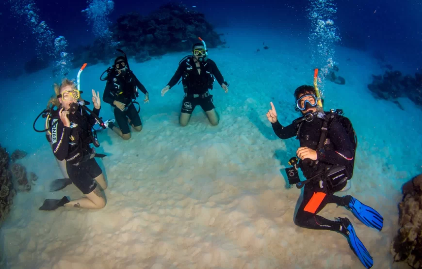 Open Water PADI Diving Course with license fees – Hurghada