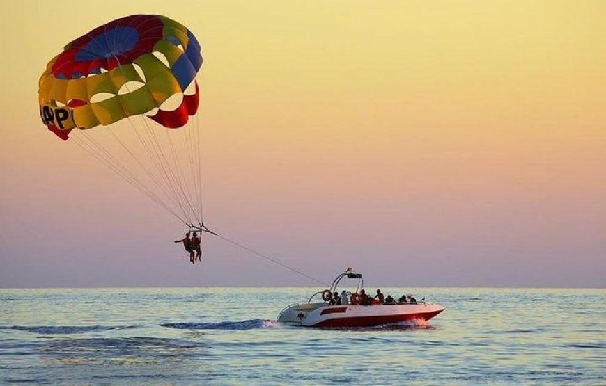 Orange Bay Island Boat Trip, Parasailing and Lunch – Hurghada